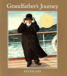 <a href="https://www.bookdepository.com/Grandfathers-Journey-Allen-Say/9780547076805/?a_aid=100508" style="color: #ffffff" rel="noopener noreferrer" target="_blank"><strong>GRANDFATHER'S JOURNEY</strong><br><em>By Allen Say</em><br>Through compelling reminiscences of his grandfather's life in America and Japan, Allen Say gives us a poignant account of a family's unique cross-cultural experience. </a> grandfather's journey