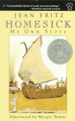 <a href="https://www.bookdepository.com/Homesick-Jean-Fritz/9780698117822/?a_aid=100508" style="color: #ffffff" rel="noopener noreferrer" target="_blank"><strong>HOMESICK: MY OWN STORY </strong><br><em>By Jean Fritz <br></em>This heartwarming fictionalized autobiography tells the story of what it is like for a little girl to be growing up in an unfamiliar place. While other girls her age were enjoying childhood in America, Jean Fritz was in China in the midst of political unrest. </a> homesick