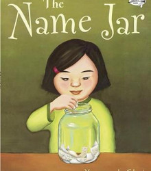 <a href="https://www.bookdepository.com/Name-Jar-Yangsook-Choi/9780440417996/?a_aid=100508" style="color: #ffffff" rel="noopener noreferrer" target="_blank"><strong>THE NAME JAR</strong><br><em>By Yangsook Choi</em><br>The new kid in school needs a new name! Or does she? Being the new kid in school is hard enough, but what about when nobody can pronounce your name?</a> the name jar