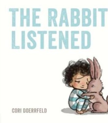 <a href="https://www.bookdepository.com/Rabbit-Listened-Cori-Doerrfeld/9780735229358/?a_aid=100508" style="color: #ffffff" rel="noopener noreferrer" target="_blank"><strong>THE RABBIT LISTENED<br></strong><em>By Cori Doerrfeld</em><br>When something terrible happens, Taylor doesn't know where to turn. Then the rabbit arrives. All the rabbit does is listen, which is just what Taylor needs.</a> the rabbit listened