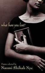 <a href="https://www.bookdepository.com/What-Have-You-Lost-Naomi-Shihab-Nye/9780380733071/?a_aid=100508" style="color: #ffffff" rel="noopener noreferrer" target="_blank"><strong>WHAT HAVE YOU LOST?</strong><br><em>By Naomi Shihab Nye</em><br>Collection of poetry about loss. What have you lost? A friend? A brother? A wallet? A memory? A meaning? A year?</a> What have you lost?